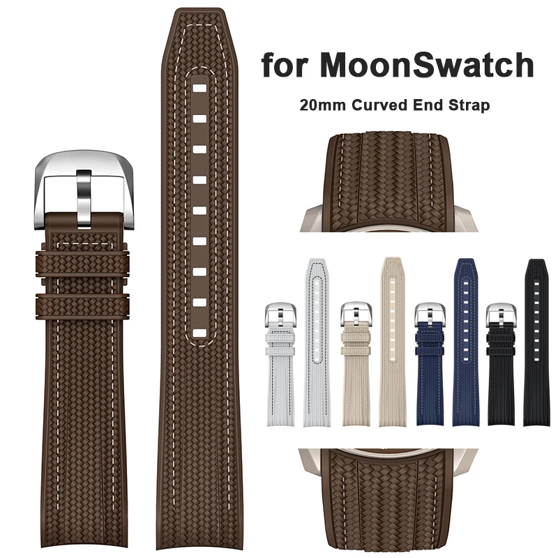Rubber Strap Diver - Untuk Swatch X Omega Joint MoonSwatch