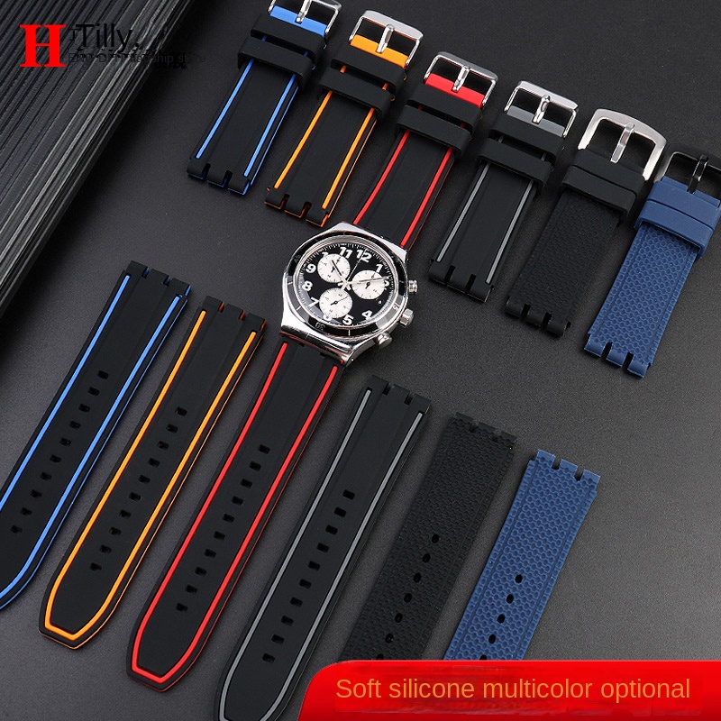 Rubber Strap Diver - Untuk Tali Jam Tangan Swatch YVS400