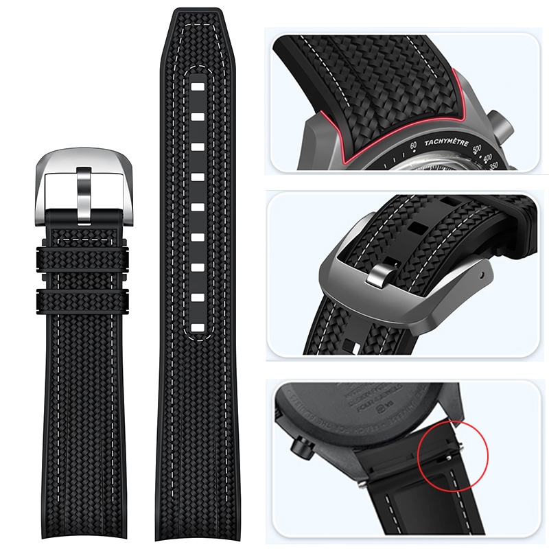 Rubber Strap Diver - Tali Jam Tangan Karet 20mm dengan