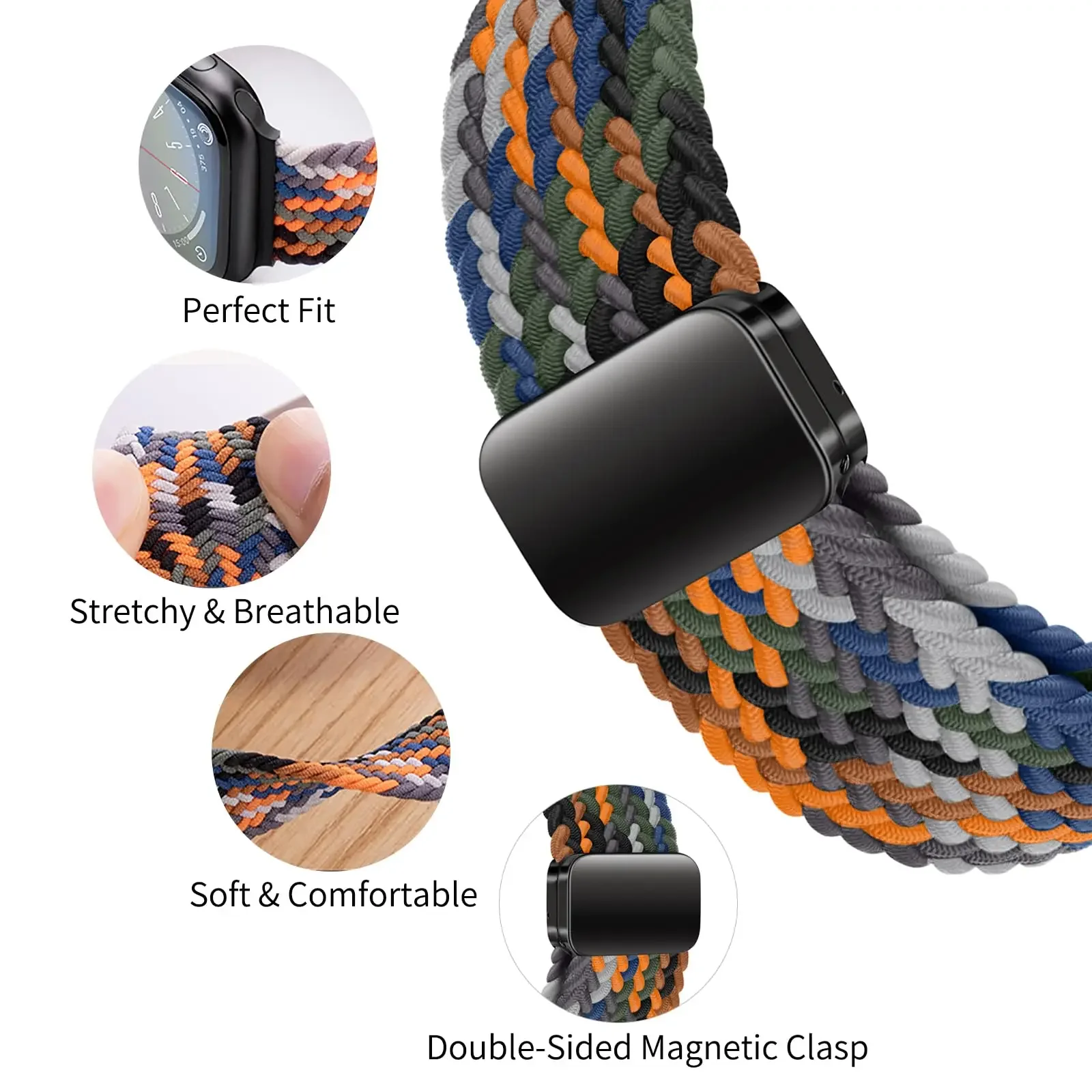 Tali Gelang Anyaman Nilon untu - Milanese Loop Magnetic ulasan dan harga