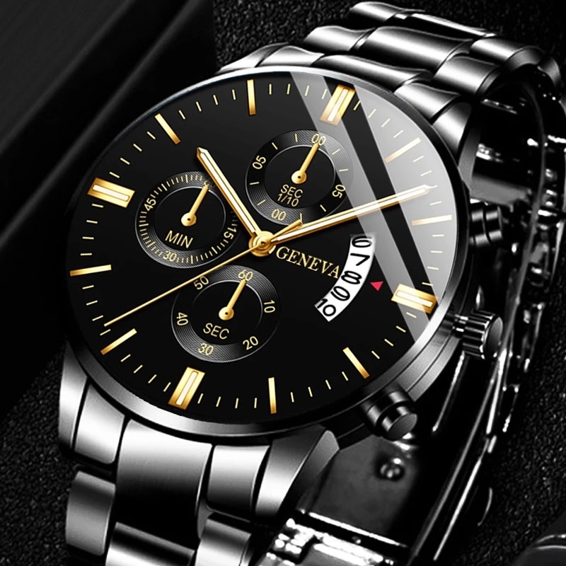 Jam tangan hitam Stainless Ste - Seiko Watch 5 Sports ulasan dan harga