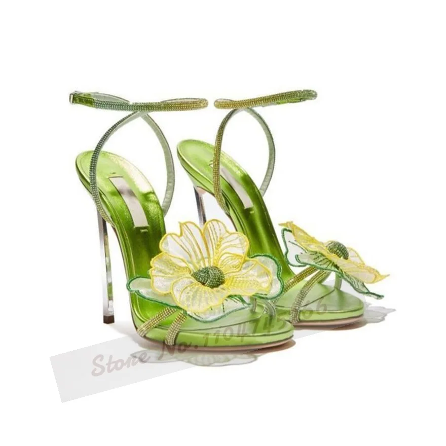 Sandal Bunga Peri Hak Pisau Lo - Mesh Strap Metal ulasan dan harga