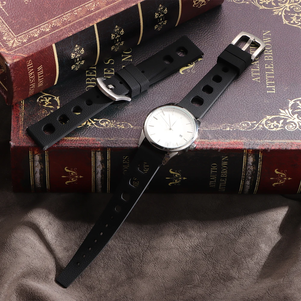 Tali Jam Tangan Silikon Tropis - Rubber Strap Diver ulasan dan harga