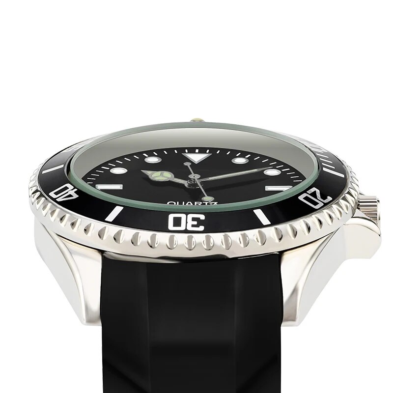 Gerakan Jepang tanpa Logo 40mm - Suede Strap Watch ulasan dan harga