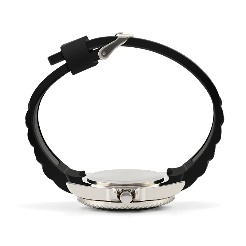 Gerakan Jepang tanpa Logo 40mm - Suede Strap Watch ulasan dan harga
