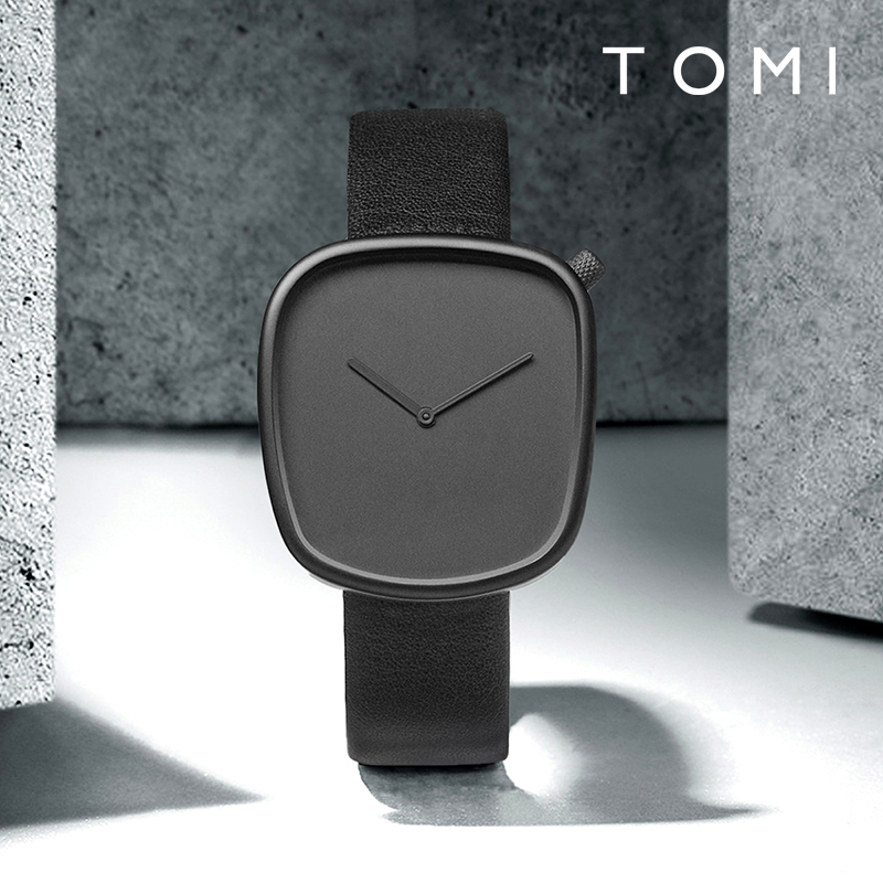 TOMI jam tangan minimalis Pria - Canvas Strap Watch ulasan dan harga
