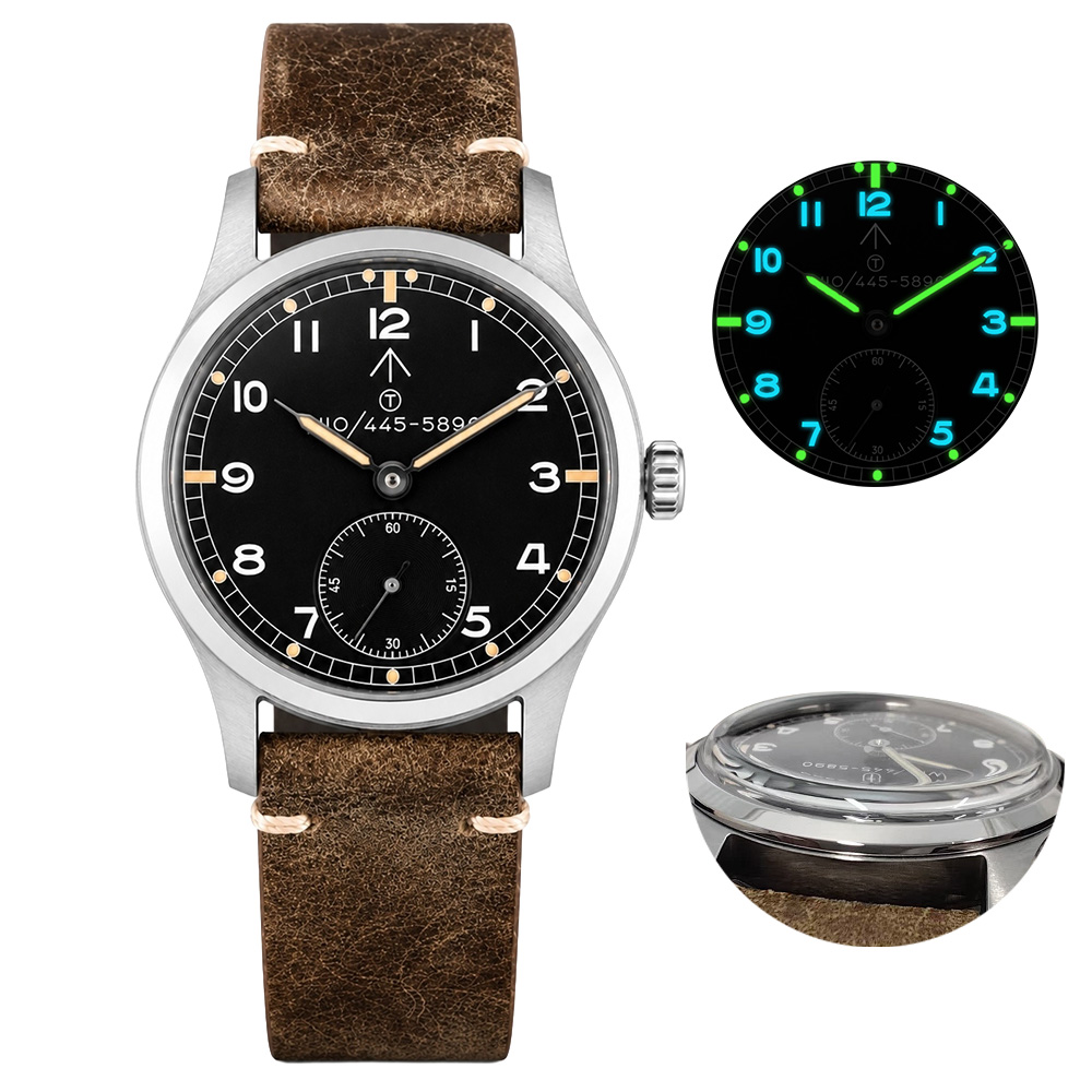 HRUODLAND Jam Tangan Pria Mili - Tropic Strap Vintage ulasan dan harga