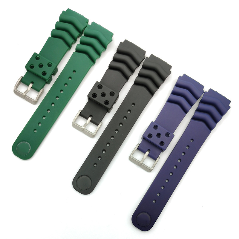 Gelang jam tangan Resin selam  - Rubber Strap Diver ulasan dan harga