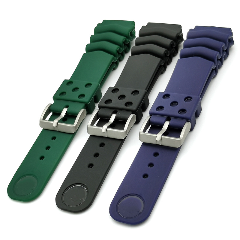 Gelang jam tangan Resin selam  - Rubber Strap Diver ulasan dan harga