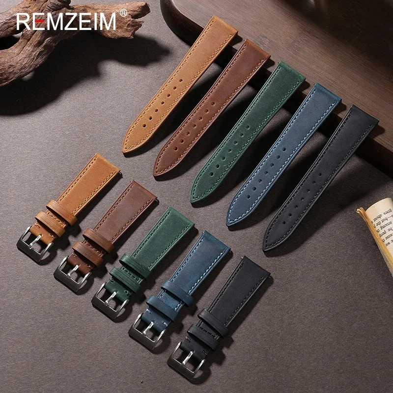 Crazy Horse jam tangan kulit R - Suede Strap Watch ulasan dan harga