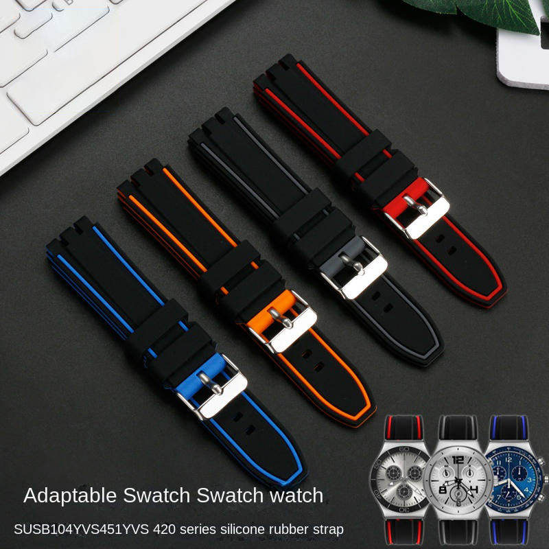 Untuk Tali Jam Tangan Swatch Y - Rubber Strap Diver ulasan dan harga