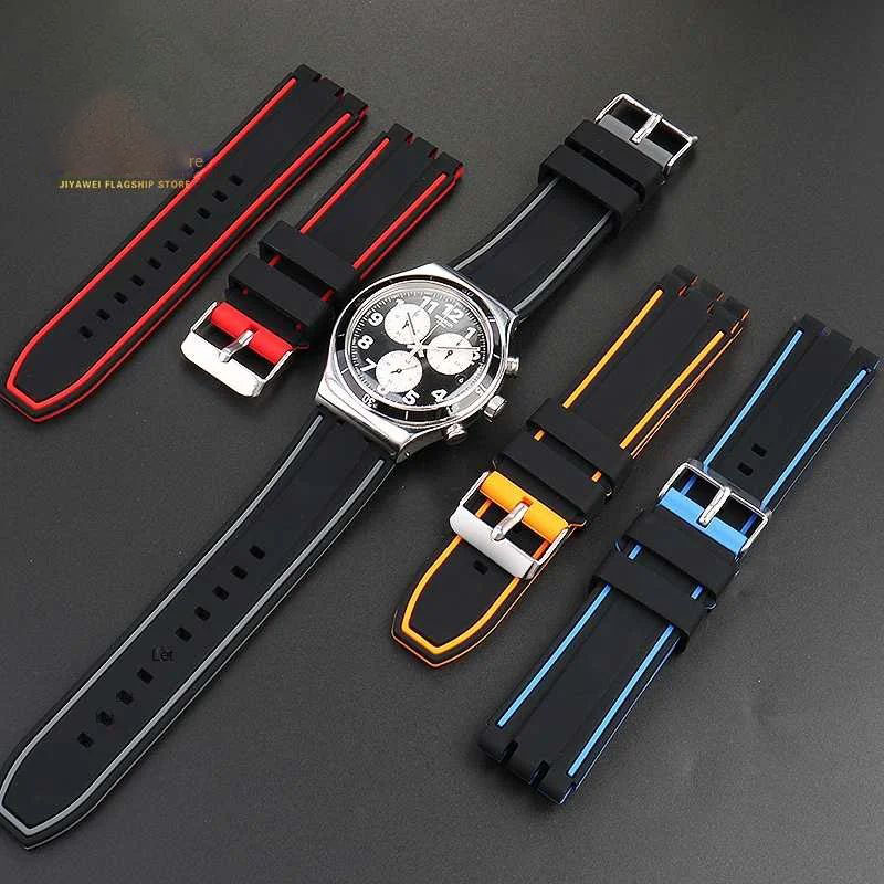 Untuk Tali Jam Tangan Swatch Y - Rubber Strap Diver ulasan dan harga