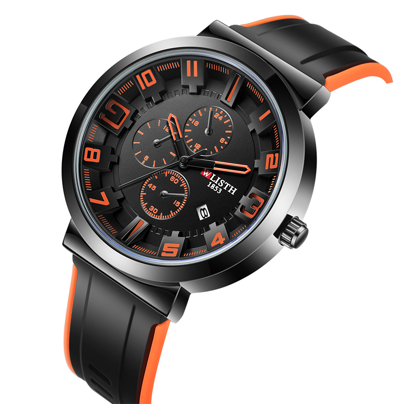 WLISTH Jam Tangan Pria Retro J - Leather Watch Band Men ulasan dan harga